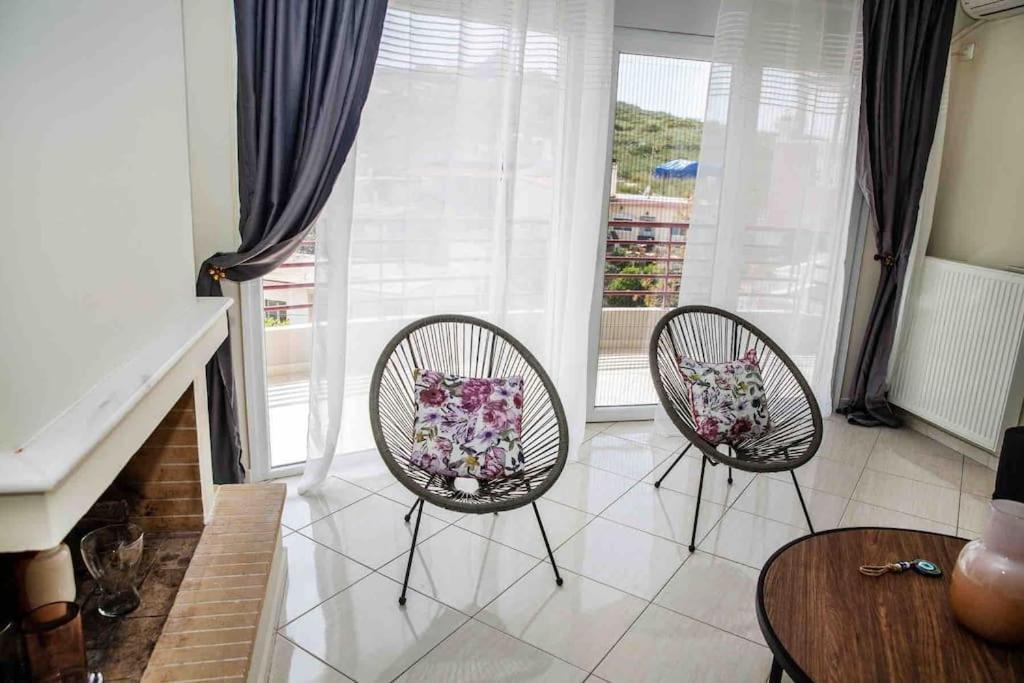 Lavrio Seaview 2Bdr Apt 4 Min Dive From The Sea Buitenkant foto
