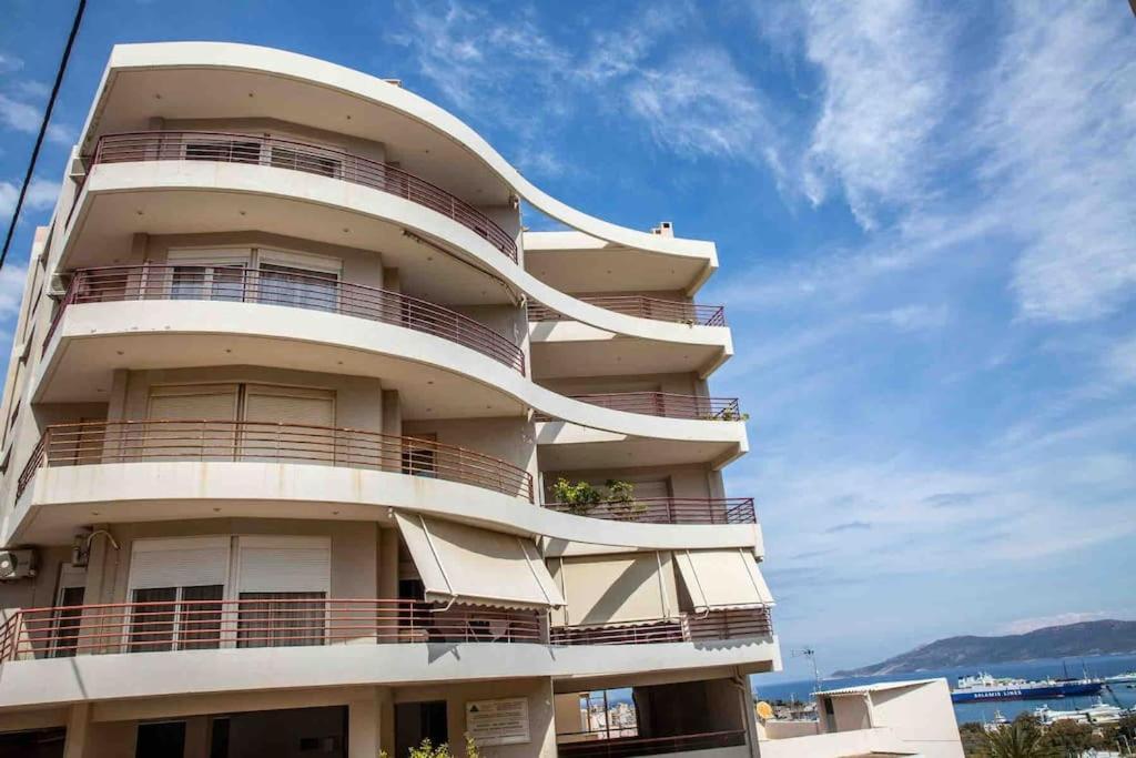 Lavrio Seaview 2Bdr Apt 4 Min Dive From The Sea Buitenkant foto